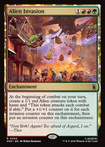 Magic: The Gathering - Marvel Super Heroes - Alien Invasion (200)
