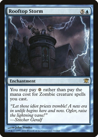 Magic: The Gathering - Innistrad - Rooftop Storm (71)