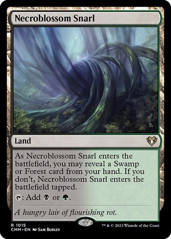 Magic: The Gathering - Commander Masters - Necroblossom Snarl (1015)