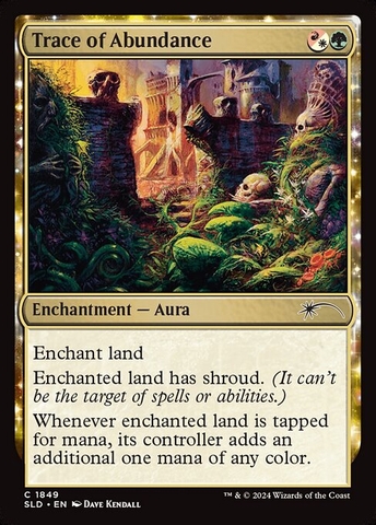 Magic: The Gathering - Secret Lair Drop - Trace of Abundance (1849)