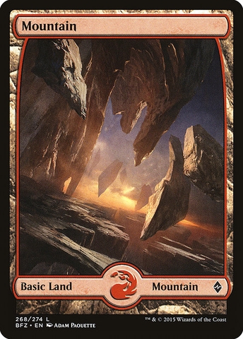 Magic: The Gathering - Battle for Zendikar - Mountain (268)