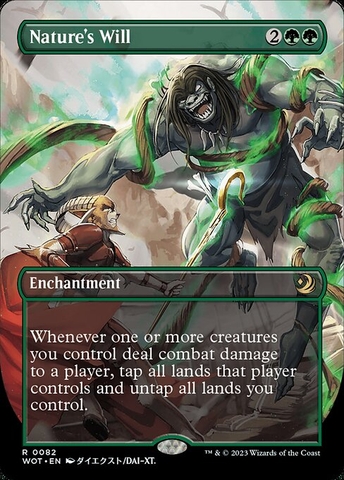 Magic: The Gathering - Wilds of Eldraine: Enchanting Tales - Nature's Will (82)
