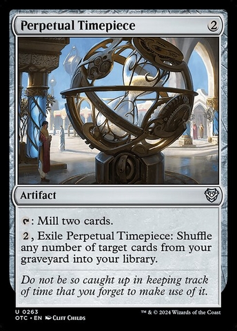 Magic: The Gathering - Outlaws of Thunder Junction Commander - Perpetual Timepiece (263)