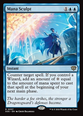 Magic: The Gathering - Secrets of Strixhaven - Mana Sculpt (57) Foil