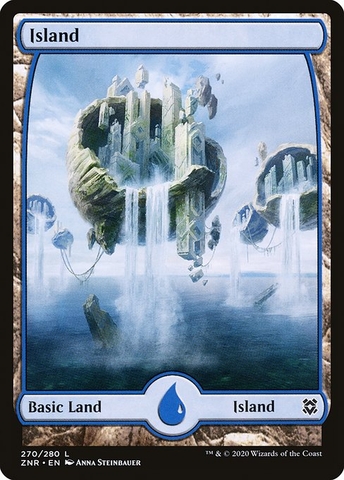Magic: The Gathering - Zendikar Rising - Island (270)