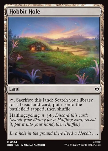 Magic: The Gathering - The Hobbit - Hobbit Hole (184) Foil
