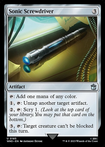 Magic: The Gathering - Doctor Who - Sonic Screwdriver (185)