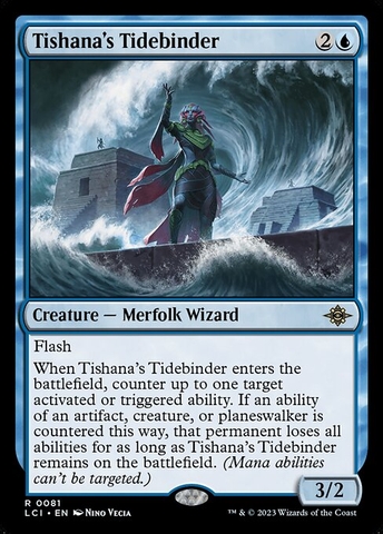Magic: The Gathering - The Lost Caverns of Ixalan - Tishana's Tidebinder (81) Foil
