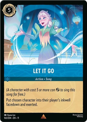 Disney Lorcana ~Winterspell~ Let It Go (163/204)