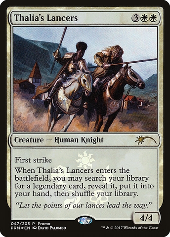 Magic: The Gathering - Eldritch Moon Promos - Thalia's Lancers (47) Foil