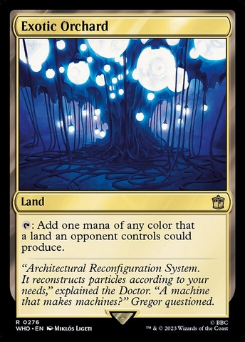 Magic: The Gathering - Doctor Who - Exotic Orchard (276)