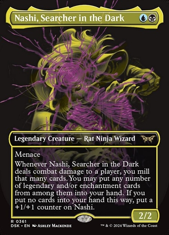 Magic: The Gathering - Duskmourn: House of Horror - Nashi, Searcher in the Dark (361)