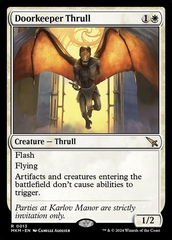 Magic: The Gathering - Murders at Karlov Manor - Doorkeeper Thrull (13)