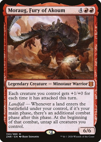 Magic: The Gathering - Zendikar Rising - Moraug, Fury of Akoum (150)