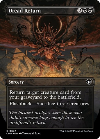 Magic: The Gathering - Commander Masters - Dread Return (637)