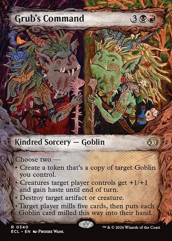 Magic: The Gathering - Lorwyn Eclipsed - Grub's Command (340)