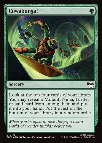 Magic: The Gathering - Teenage Mutant Ninja Turtles - Cowabunga! (113)