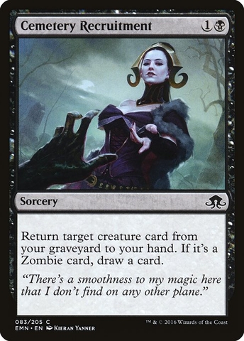 Magic: The Gathering - Eldritch Moon - Cemetery Recruitment (83)