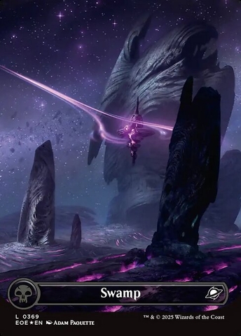 Magic: The Gathering - Edge of Eternities - Swamp (369) Foil