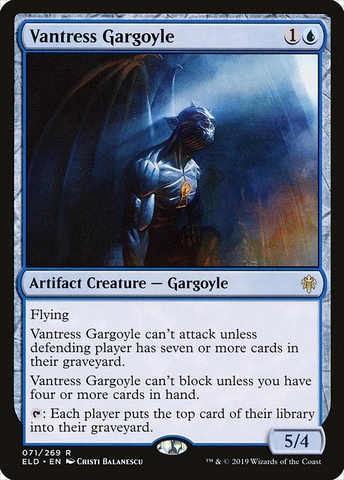 Magic: The Gathering - Throne of Eldraine - Vantress Gargoyle (71)