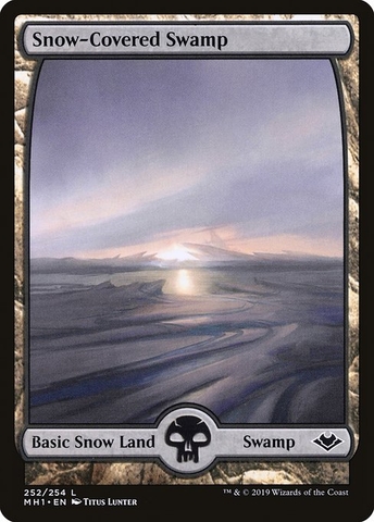 Magic: The Gathering - Modern Horizons - Snow-Covered Swamp (252)