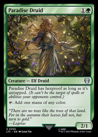 Magic: The Gathering - Tales of Middle-earth Commander - Paradise Druid (255)