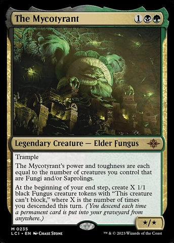 Magic: The Gathering - The Lost Caverns of Ixalan - The Mycotyrant (235)