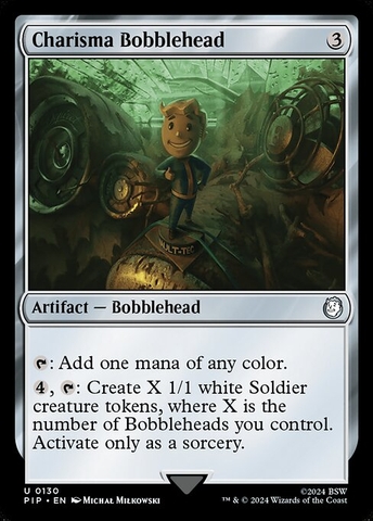 Magic: The Gathering - Fallout - Charisma Bobblehead (130)