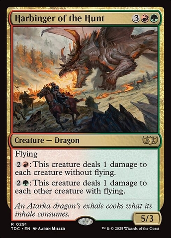 Magic: The Gathering - Tarkir: Dragonstorm Commander - Harbinger of the Hunt (291)