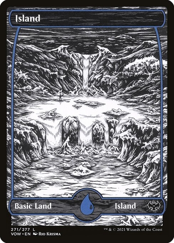 Magic: The Gathering - Innistrad: Crimson Vow - Island (271) Foil