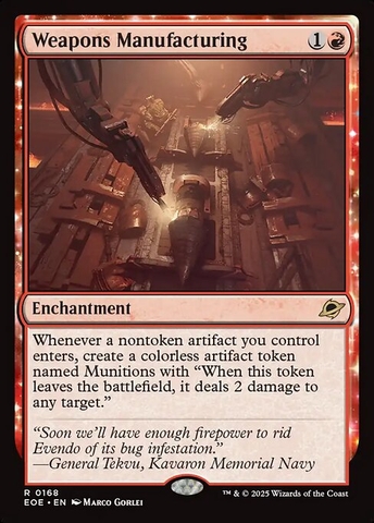 Magic: The Gathering - Edge of Eternities - Weapons Manufacturing (168)