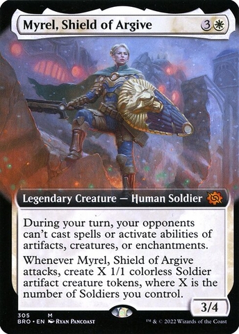 Magic: The Gathering - The Brothers' War - Myrel, Shield of Argive (305) Foil