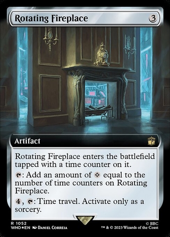 Magic: The Gathering - Doctor Who - Rotating Fireplace (1052) Foil