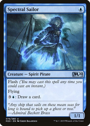 Magic: The Gathering - Core Set 2020 - Spectral Sailor (76)
