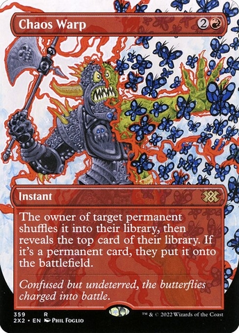 Magic: The Gathering - Double Masters 2022 - Chaos Warp (359)