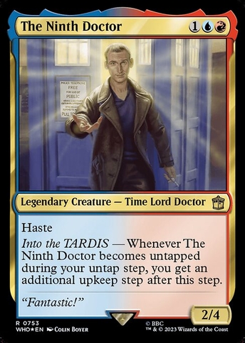 Magic: The Gathering - Doctor Who - The Ninth Doctor (753) Foil