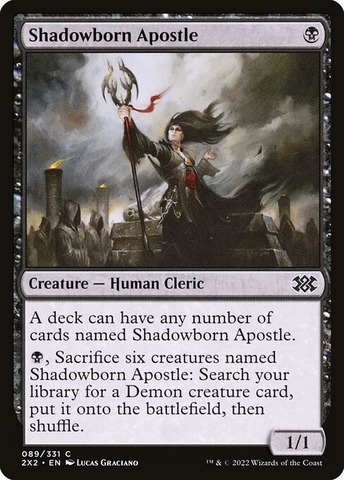Magic: The Gathering - Double Masters 2022 - Shadowborn Apostle (89)