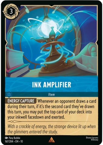 Disney Lorcana ~Whispers in the Well~ Ink Amplifier (167/204)