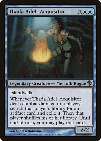 Magic: The Gathering - Worldwake - Thada Adel, Acquisitor (40)