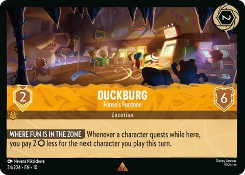 Disney Lorcana ~Whispers in the Well~ Duckburg - Funso's Funzone (34/204)