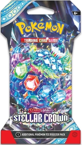 Pokemon TCG - Scarlet & Violet: Stellar Crown - Booster Pack (Sleeved)