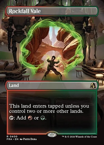 Magic: The Gathering - Reality Fracture - Rockfall Vale (400)