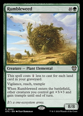 Magic: The Gathering - Outlaws of Thunder Junction Commander - Rumbleweed (32)
