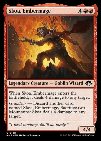 Magic: The Gathering - Modern Horizons 3 - Skoa, Embermage (138)