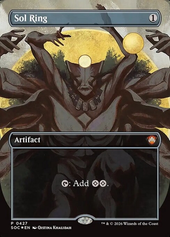 Magic: The Gathering - Secrets of Strixhaven Commander - Sol Ring (427) Foil