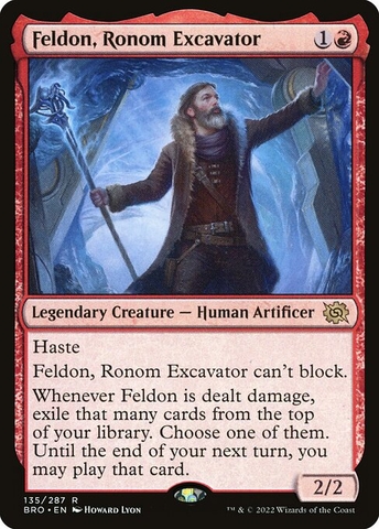 Magic: The Gathering - The Brothers' War - Feldon, Ronom Excavator (135)