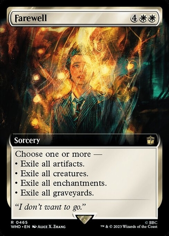 Magic: The Gathering - Doctor Who - Farewell (465) Foil