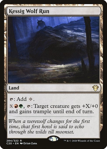 Magic: The Gathering - Commander 2020 - Kessig Wolf Run (284)