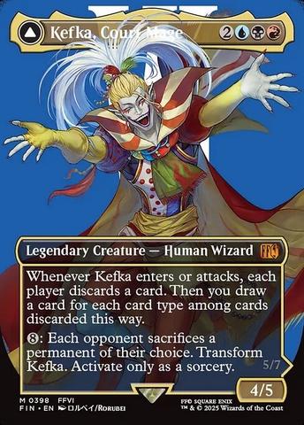 Magic: The Gathering - Final Fantasy - Kefka, Court Mage // Kefka, Ruler of Ruin (398)