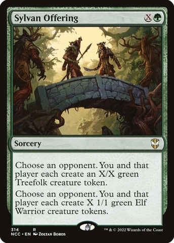Magic: The Gathering - New Capenna Commander - Sylvan Offering (314)